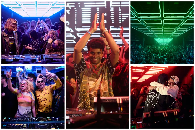 Bilder bereitgestellt von Pat Quinteiro (TNL PR-Leiter), April 2024 Hï Ibiza Opening Party