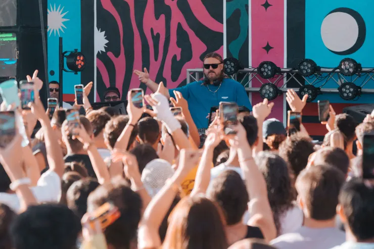 Immagine fornita da Hayley Keane (Ibiza Rocks Account Executive) giugno 2024 Solomun Add-On | 528 Ibiza | Benimussa Hills