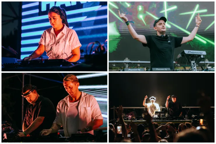 Immagini scattate da Daisy Denham, fornite da Rebecca Whelan (BBC Radio 1 Project Manager of Events) Agosto 2024 BBC Radio 1 Dance Live | 528 Ibiza by Daisy Denham