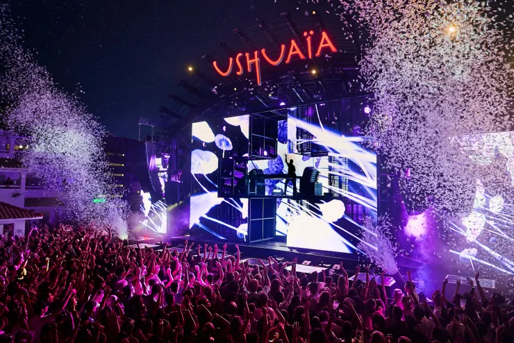 Immagine fornita da Pat Quinteiro (responsabile stampa TNL) luglio 2024 Martin Garrix | Ushuaïa