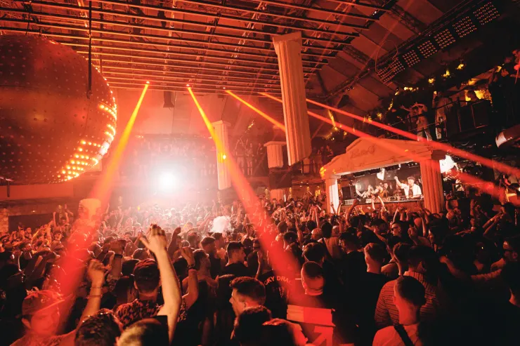 Immagine scattata da PHRANK, fornita da Thea Bringa (Amnesia Community Manager) giugno 2024 Paradise | Amnesia Ibiza by PHRANK