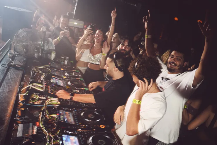 Immagine scattata da PHRANK, fornita nell'estate 2023 Joseph Capriati presents Metamorfosi | Amnesia Ibiza by PHRANK