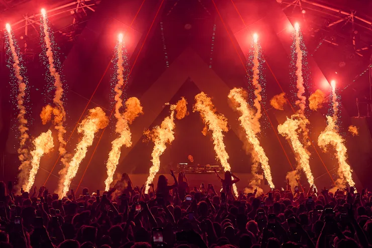 Immagine fornita da Adam Wilson (TNL Press) maggio 2024 Ushuaïa Ibiza