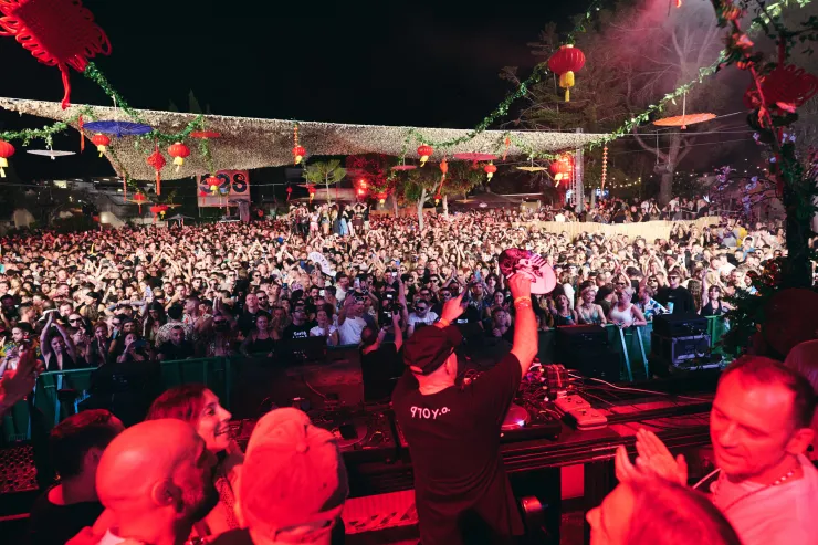 Immagine scattata da PHRANK, fornita da Hayley Keane (Ibiza Rocks Partnerships & PR) ottobre 2024 25Y Cocoon Ibiza | 528 Ibiza by PHRANK