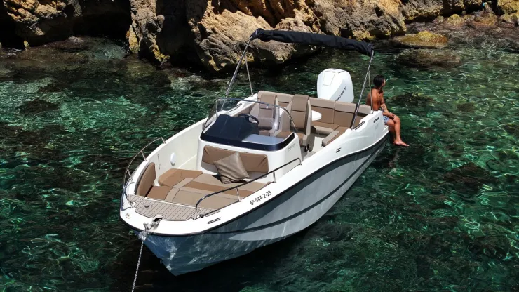 Taken from Quicksilver 875 boat excursions Boat trip around Ibiza